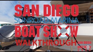 San Diego Sunroad Boat Show 2020 | Walkthrough