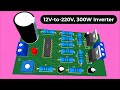 DIY 12V to 220V, 300W PWM Inverter using IC SG3525