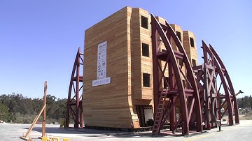 collapse of the building from the Side View