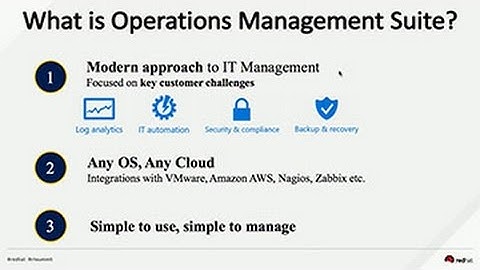 Managing Red Hat Enterprise Linux across clouds with Microsoft Operations Management Suite