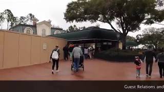 Walking from Disney's BoardWalk to Epcot