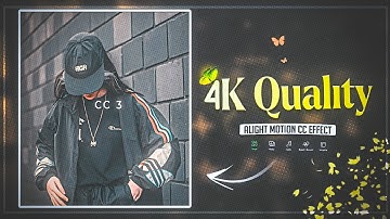 4k HDR CC Quality| 🔥|❤️| AlightMotion Preset XML (60fps)|| AE Inspired🔥|| Sofi4r #alightmotion