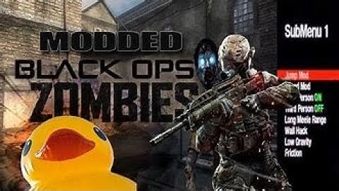 How To Get A Mod Menu Working On Any Custom Map!!! [BO1 ZOMBIES]