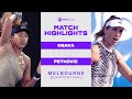 Naomi Osaka vs. Andrea Petkovic | 2022 Melbourne Summer Set | WTA Match Highlights