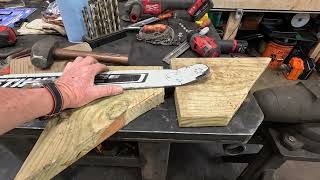 How to replace the tip in a chainsaw bar by cotontop3 5,274 views 9 days ago 9 minutes, 22 seconds