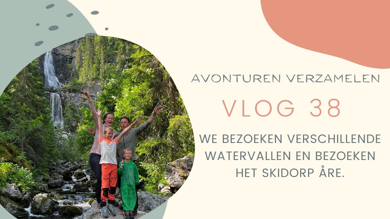 Vlog #38 🇸🇪 We treffen voorbereidingen voor Noorwegen en bezoeken spectaculaire watervallen