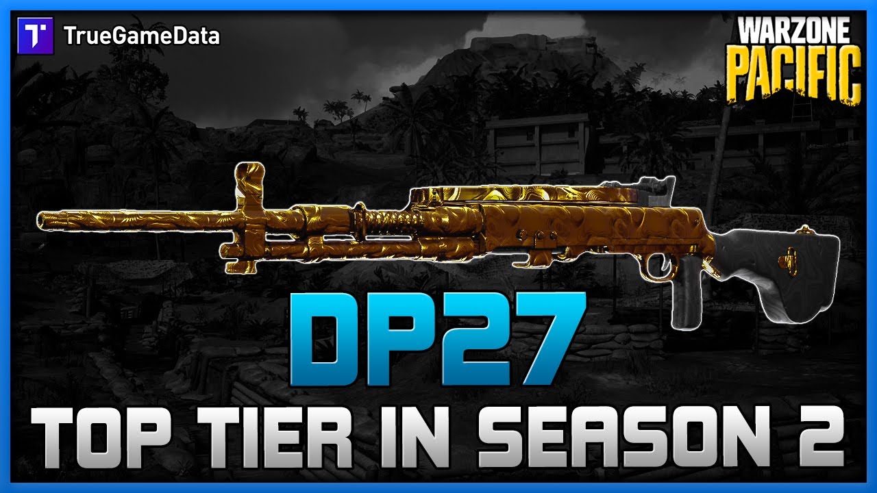 [WARZONE] The DP27 is a secret top tier weapon in Warzone - YouTube
