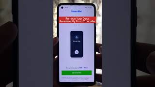 Truecaller | Delete your Data Permanently #shorts  #educational #shorts #shortsfeed screenshot 3