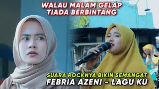 Suara Rocknya Bikin Penonton Semangat Febria Azeni Lagu Rockdut Walau malam gelap Reinata05