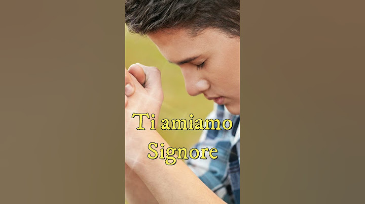 Ti amiamo Signore - Scusa Gesù ti do del tu | Preghiera in Canto | #shorts #shortsyoutube