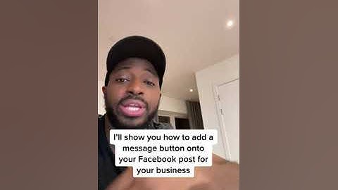 How To Add A Message Button Onto Your Facebook Organic Posts