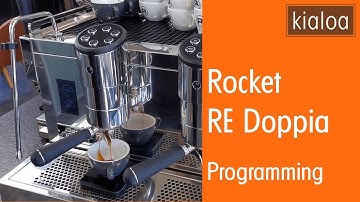Rocket Espresso RE Doppia – Programming | Guide