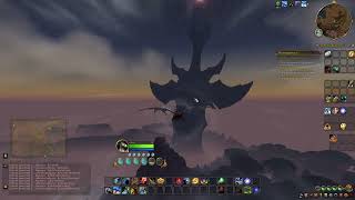 World of Warcraft - From Hyal to Throne of the Four Winds in under 6min with a Dractyr (Dragonride)