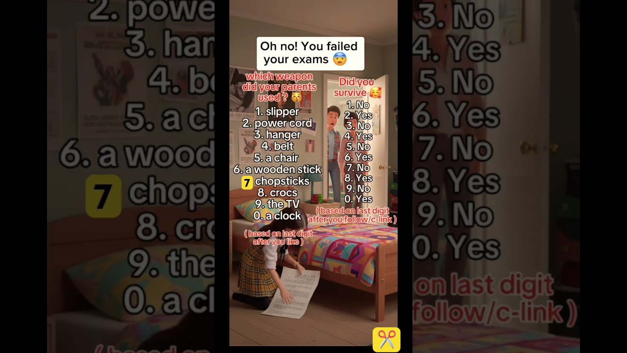 Oh no! You failed your exams ✏️🏫