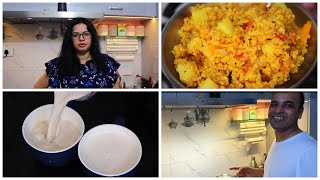 Indian Mom Busy Morning Routine | Healthy Breakfast Recipes | Veg Dalia Pulao | Banana Smoothie