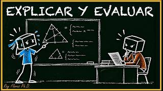 ¿Cómo explicar y evaluar problemas difíciles de matemáticas?