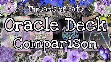 🔮Threads of Fate Oracle Deck COMPARISON🔮 | Review & FlipThru