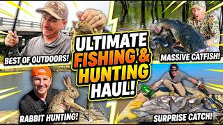 Insane Bayou Harvest: Epic Louisiana Adventures Compilation (catch and cook)