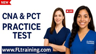 🌟Friday Night LIVE: CNA & PCT Practice Test with Nurse Eunice