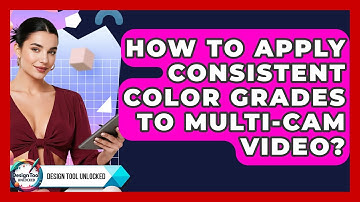 How To Apply Consistent Color Grades To Multi-Cam Video? - Design Tool Unlocked