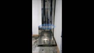 SS Cladding on MS Goods Lift for Pharmaceutical based company