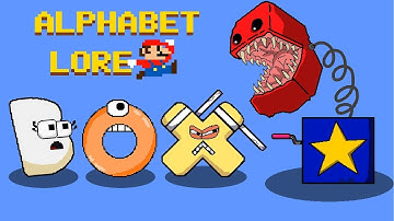 Alphabet Lore (A - Z...) But Fixing Letters | Big trouble in Super Mario Bros 5