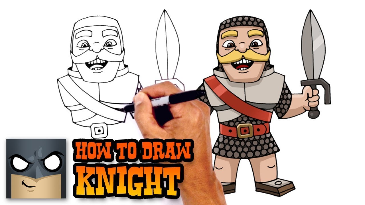 How to Draw Clash Royale | Knight - YouTube