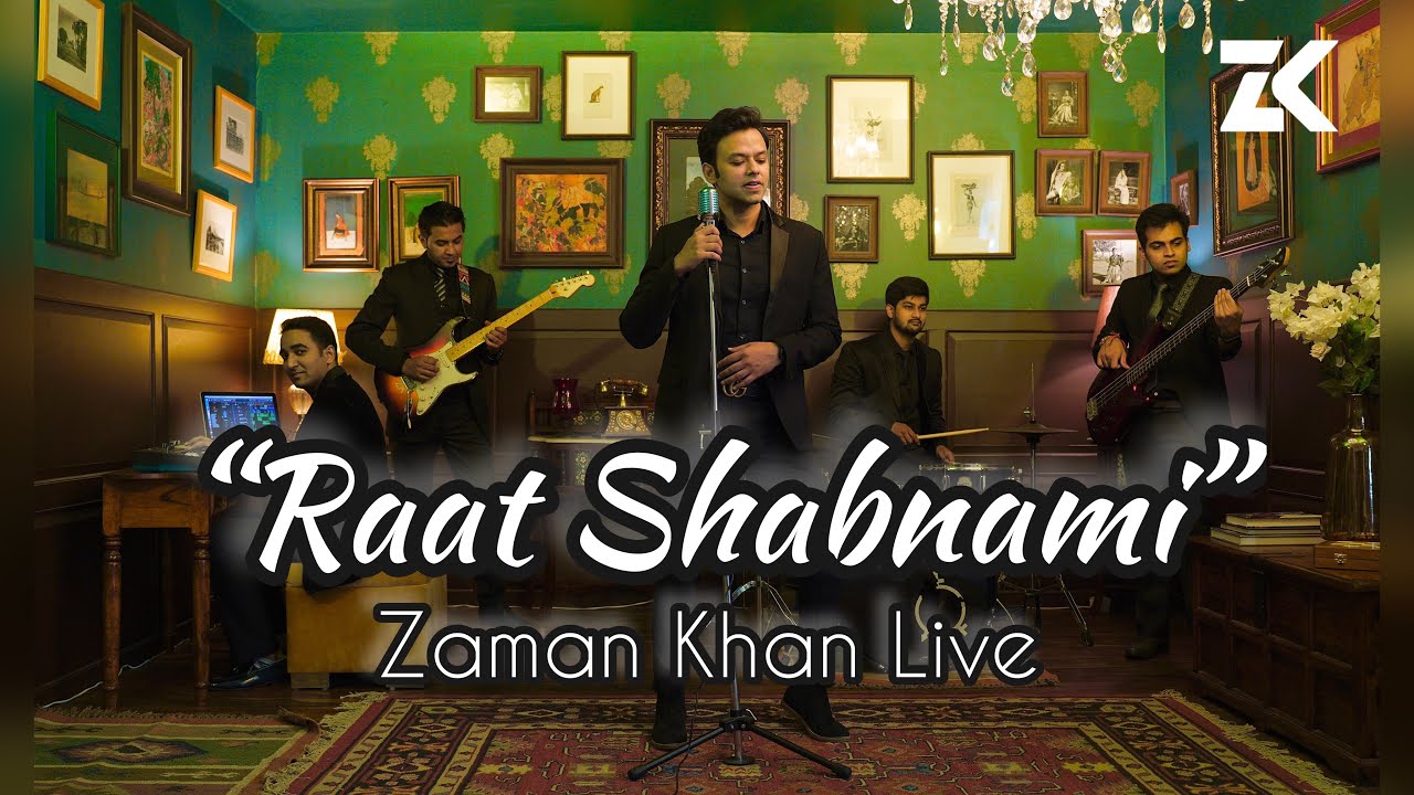 Raat Shabnami  Cover  Zaman Khan Live  Season 1 Ep 1