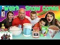 Mixed up Snow Cone Challenge / That YouTub3 Family
