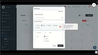 Calendar Events, Reminders and Scheduling OPS360