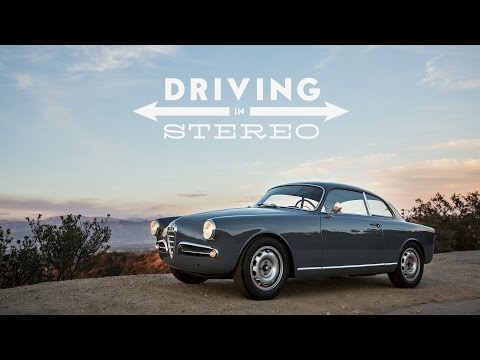 This Alfa Romeo Giulietta Sprint Is Driving In Stereo