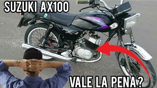 I bought a Suzuki AX100. Is it worth it? Or am I sorry? 2-stroke engine. 😫 @BRADYSTUNT