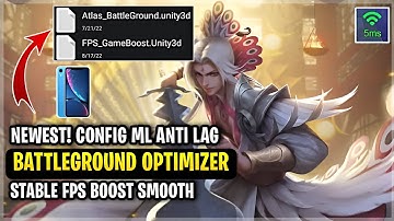Newest! Battleground Optimizer In Mobile Legends Improve Game  - FPS Stable Boost [Patch Cyan Finch]