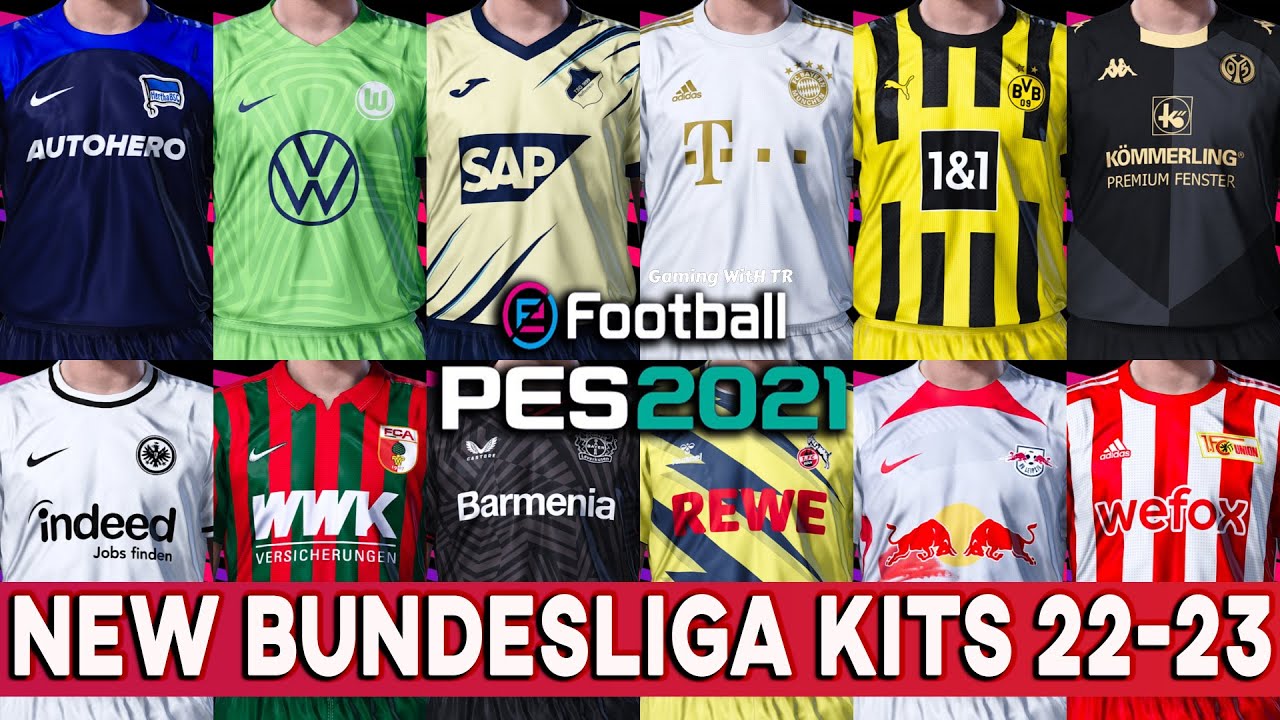 PES 2021 FC Red Bull Salzburg 2022 - 23 Kits Pack