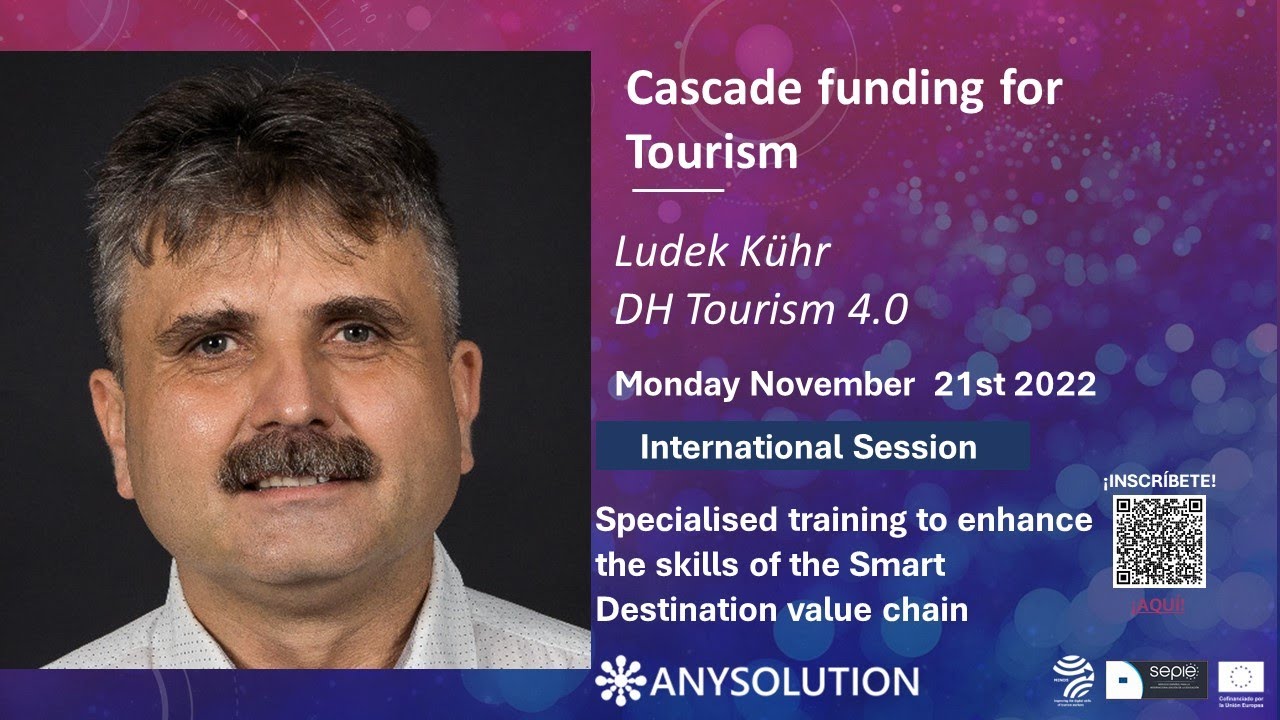 Erasmus+ MINDS, Improving digital skills in Tourism Sector Ludek Kühr.