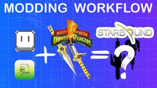 Starbound Modding Workflow – Yellow Power Ranger Dagger (No Commentary, Timelapse)