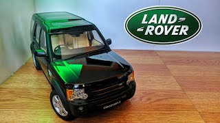 Unboxing of AUTOart Land Rover Discovery 3 1:18 diecast scale model