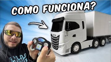 TESTEI O NOVO IVECO SWAY NO CONTROLE REMOTO | FIZ ATÉ BORRACHÃO 🤣