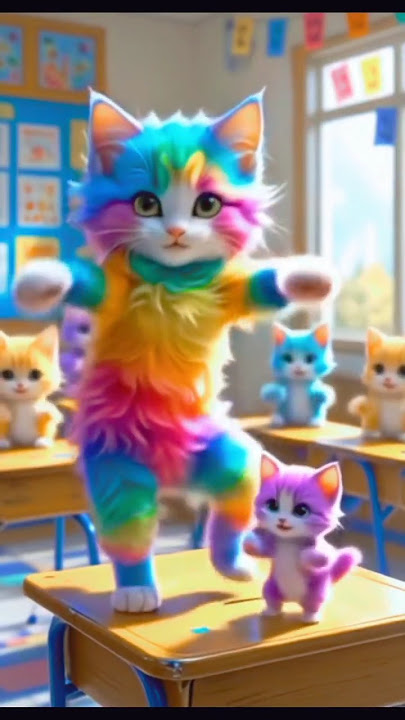 cat dance kr rahi hy 🤣😂😆 #cute #funny #cat #comedy #cartoon #dubidubidu #catvideos #cartoon #pets