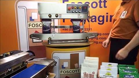CBS730 FRD1000 Rotary Band Heat Sealer and Coder   Foscott Packaging