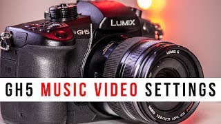 GH5/GH5s Music Video Settings (Cinelike-D)