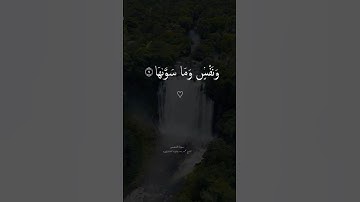 سورة الشمس  الشيخ المنشاوي
