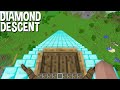 I FOUND DIAMOND DESCENT but WHERE DOES LEAD in Minecraft ? STRANGEST PLACE !