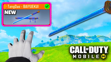 *NEW* LEGENDARY TANGDAO - BAIYUEKUI 😍 (COD MOBILE)