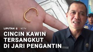 Cincin Kawin Tersangkut di Jari Pengantin | Liputan6