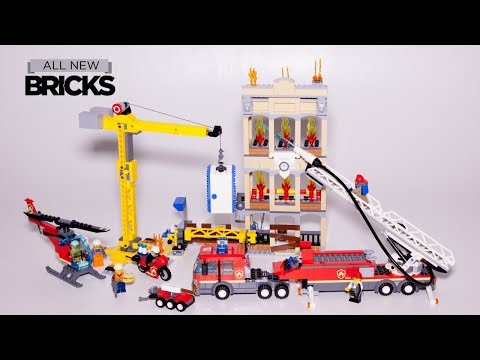 Mini Movies & Films Animation Compilation LEGO City Fire  - 2016, 2017 & 2018. 