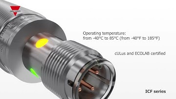 CARLO GAVAZZI - ICF Series of Full Metal Body Inductive Proximity Sensors with IO-Link