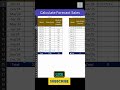 Month-on-Month Sales Forecasting in Excel Made Easy! #excel #excelshortcuts #exceltricks