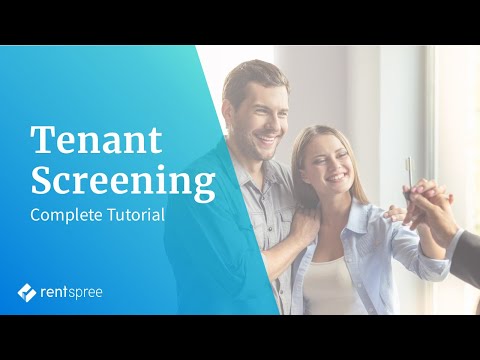 Tenant Screening and Rental Application Tutorial - Instant Screening on RentSpree
