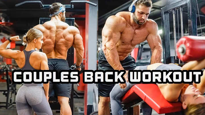 Crazy Couples Back Workout on Contest Prep! Regan ...